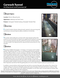 Car Wash Tunnel with FiberPlate - Architectural