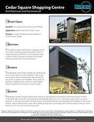 Cedar Square FRP Vent Covers - Architectural