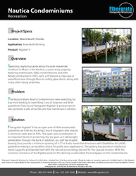 Nautica Condos - FRP in Decks and Docks